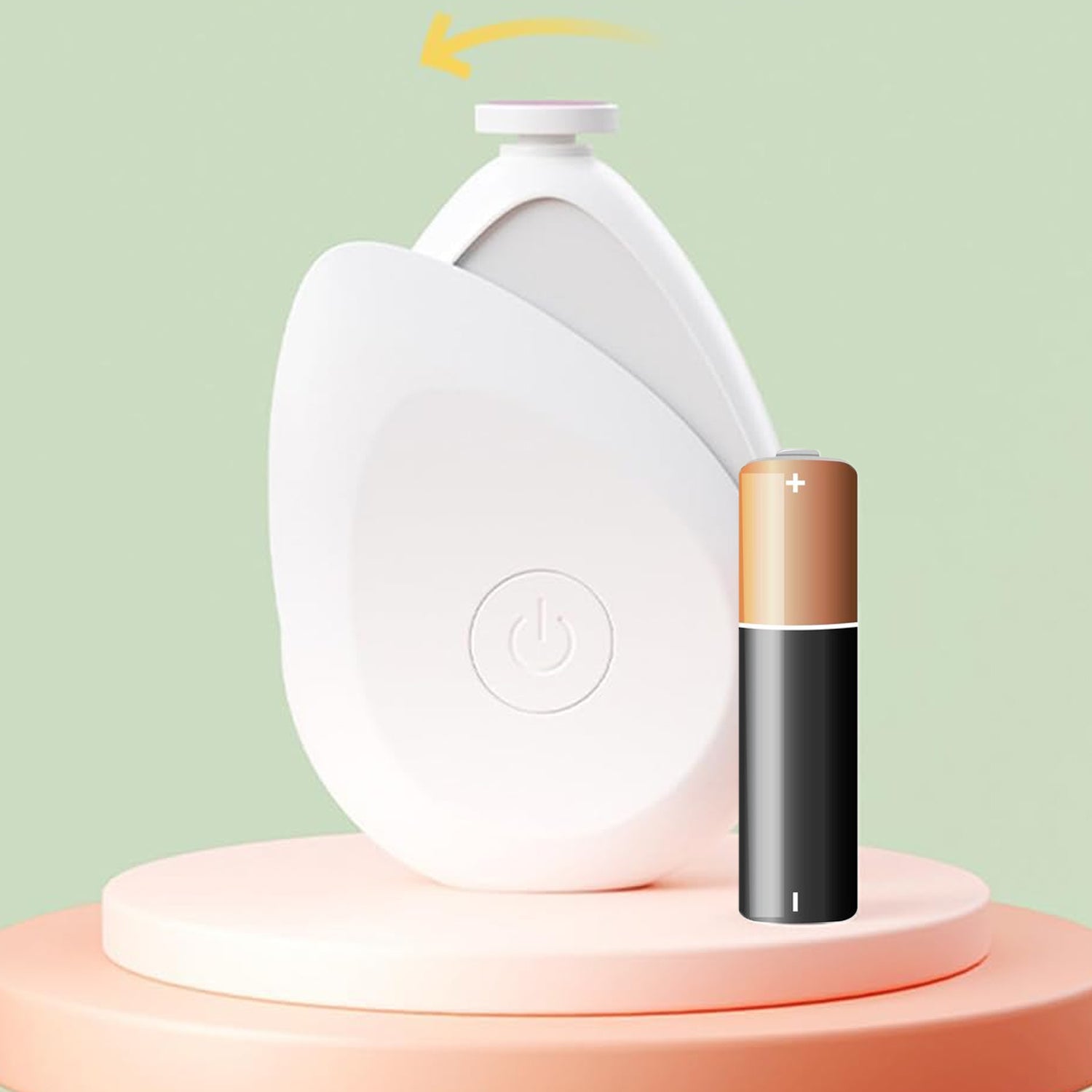 Baby Electric Nails Grinder Kits Safe (1 Pc  Mix Color  With 4 Grinding Heads) Baby Electric Nails Grinder Kits Safe (1 Pc  Mix Color  With 4 Grinding Heads)